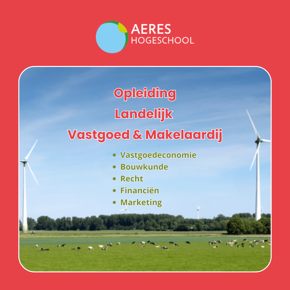 Opleiding Landelijk Vastgoed en Makelaardij Aeres Hogeschool
