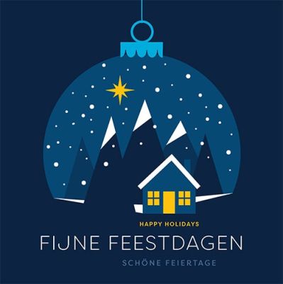 Fijne feestdagen!